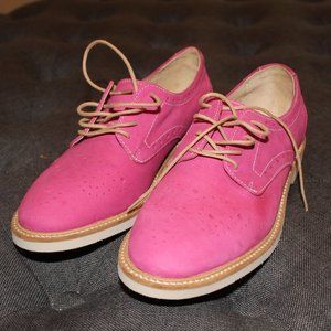Halogen Pink Oxford Shoes